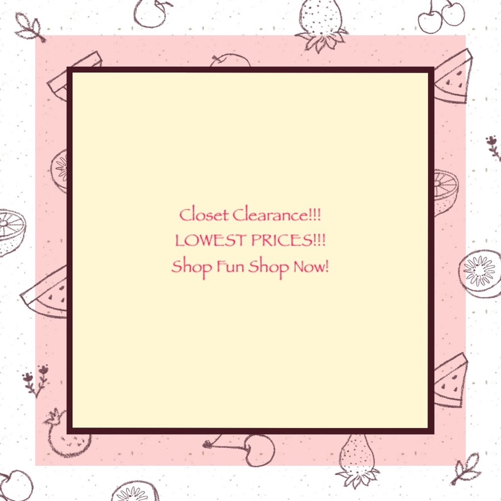 Closet Clearance!!!!